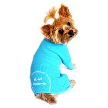 Doggie Design Santa’s Dog Pajamas Blue