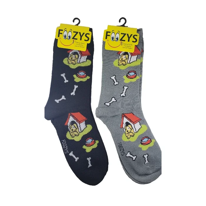Doghouse Bones Women’s Crew Socks