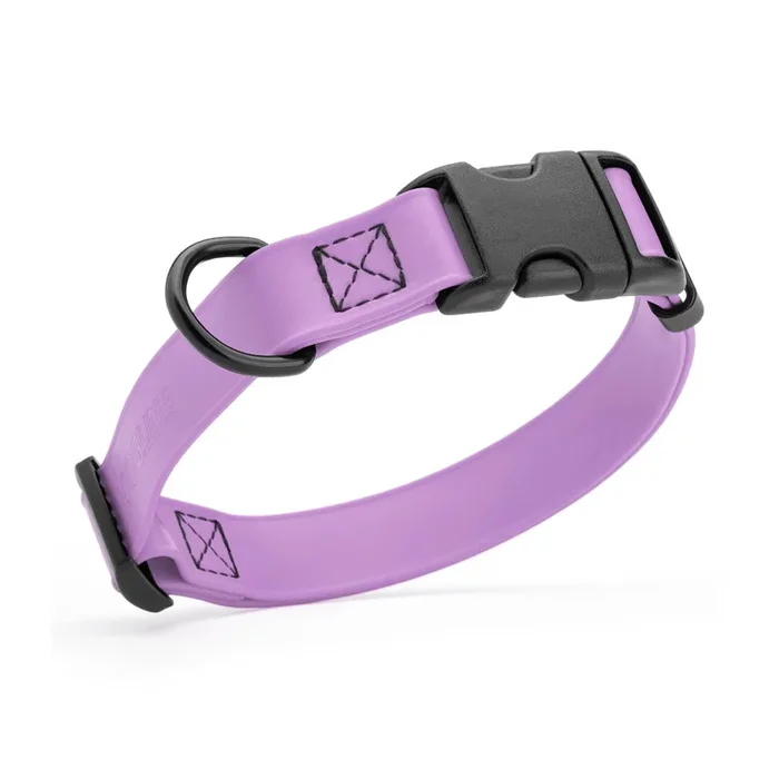 Dogline Biothane Waterproof Adjustable Dog Collar – Amethyst Purple