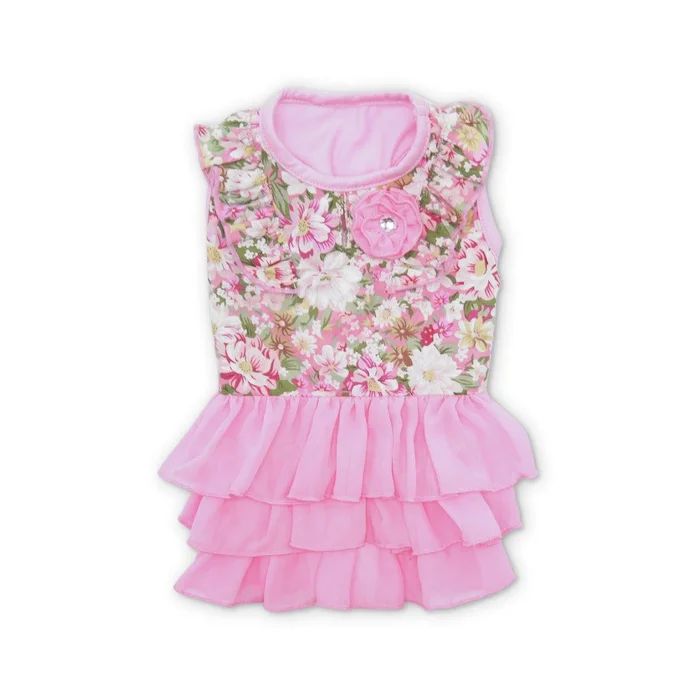 DOGO Blossom Dog Dress – Pink