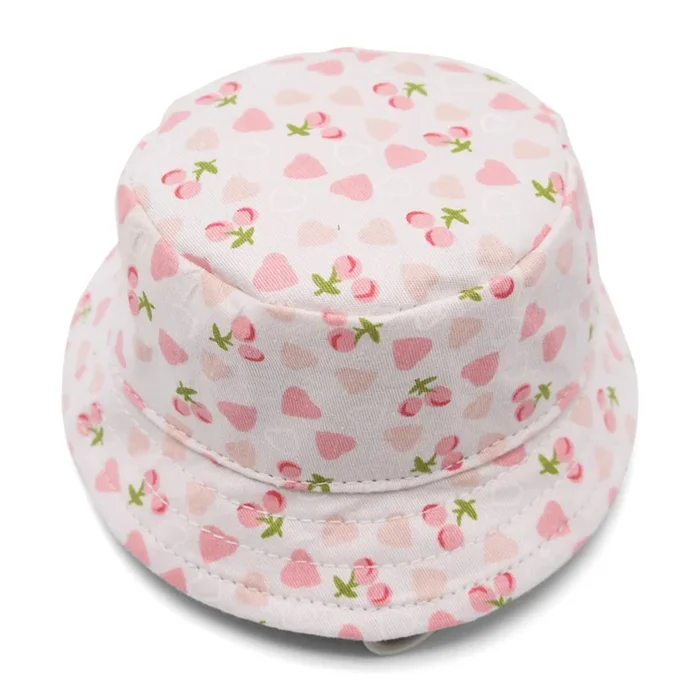 DOGO Cherish Heart Bucket Dog Hat – Pink