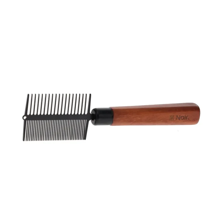 Double detangling comb Ebi Japandi [Size 21.5×5.5×2 cm]