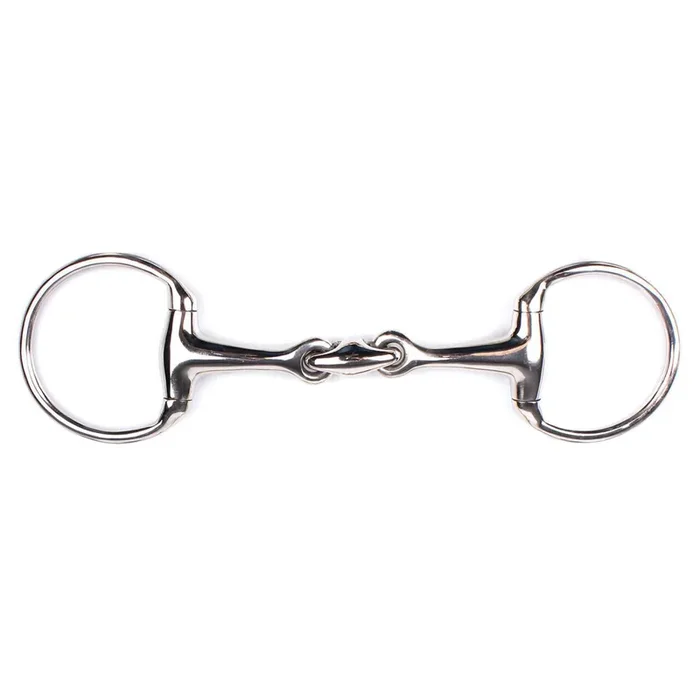 Double jointed olive bit in stainless steel Q-essentials