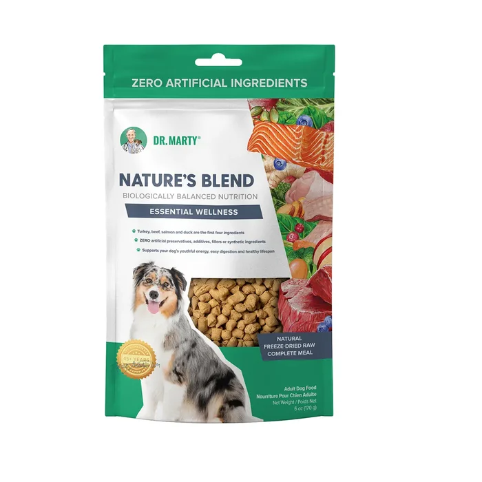 Dr. Marty Nature’s Blend Freeze-Dried Dog Food