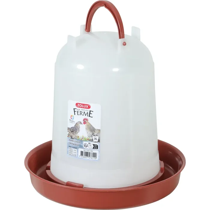 Drinking trough for poultry Zolux [Size 3 L]