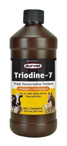 Durvet Triodine-7 Antiseptic Disinfectant 16 oz
