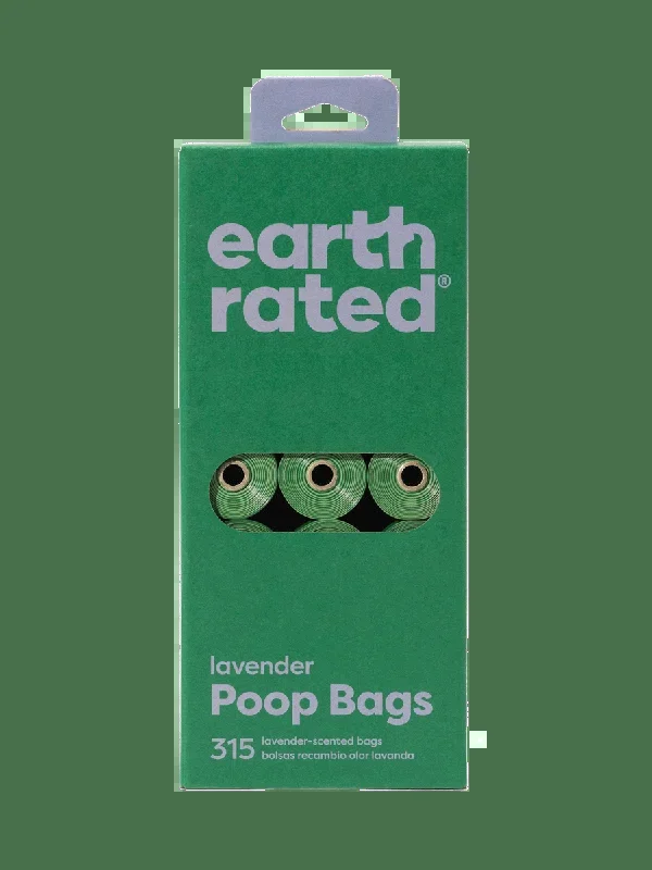 Earth Rated 315 Bags on 21 Refill Rolls, Lavender