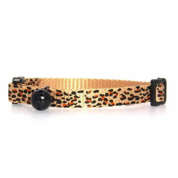 East Side Collection Animal Print Cat Collar – Cheetah