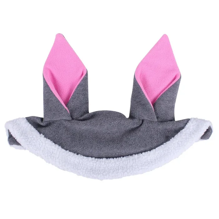 Easter bunny ears bonnet for horse QHP [Size Shetland]