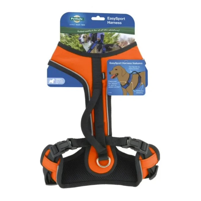 EasySport Comfortable Dog Harness Orange Small
