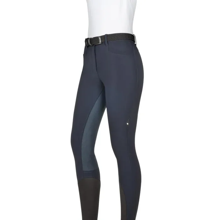 Ecological leather riding pants for women Equiline
