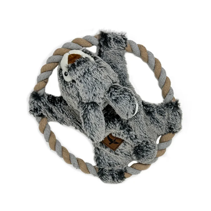 Eddie Bauer Plush Rope Flyers Dog Toy – Rabbit