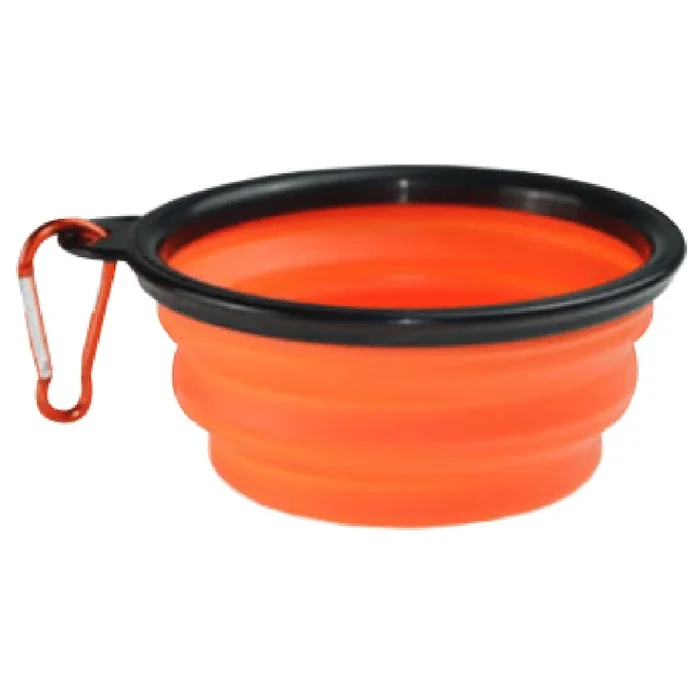 Emily Pets Bowl for Dogs and Cats (Orange)