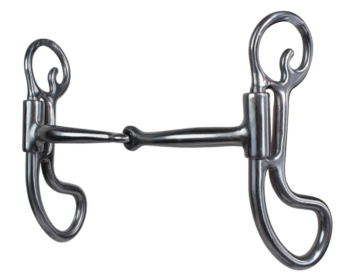 Equisential Smooth Snaffle Teardrop Bit