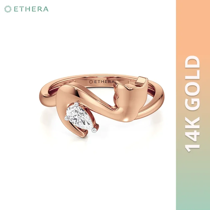 Ethera Lap Loyal Ring for Women (Rose Gold)