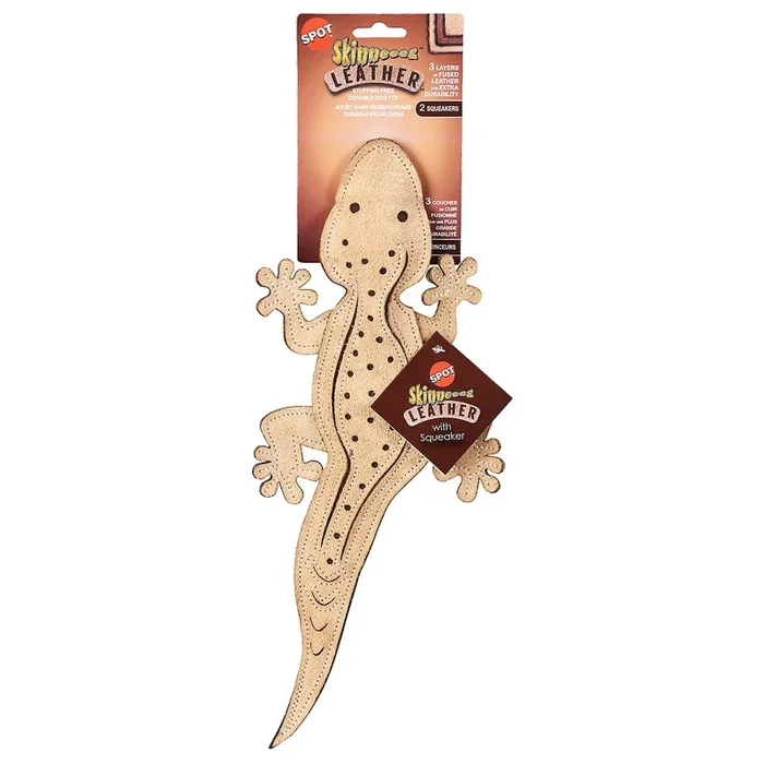 Ethical Products SPOT Leather Skinneeez Lizard 15″