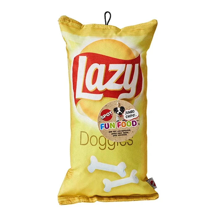 Ethical Spot Fun Food Chips Dog Toy – Lazy Doggies
