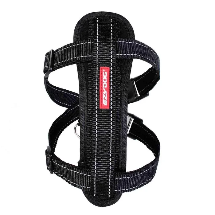 EzyDog Chest Plate Dog Harness – Black