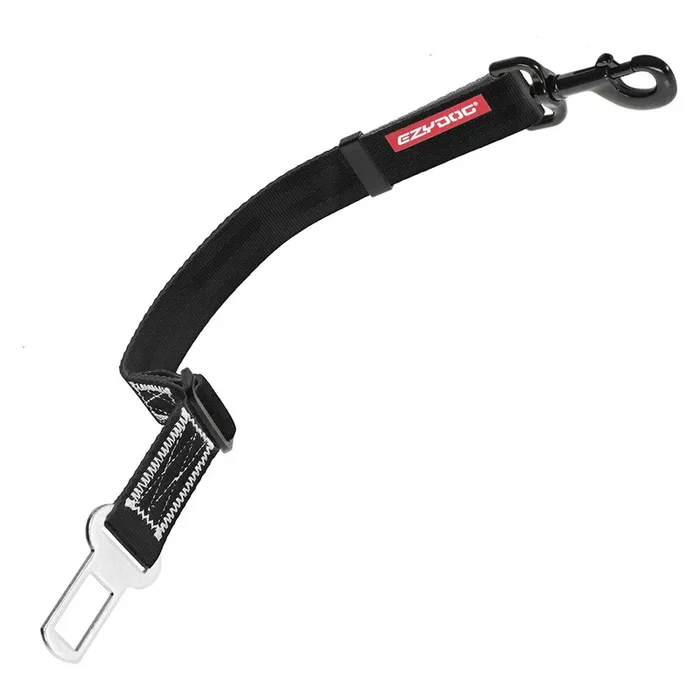 EzyDog Click Adjustable Dog Car Restraint – Black