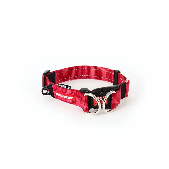 EzyDog Double Up Dog Collar – Red