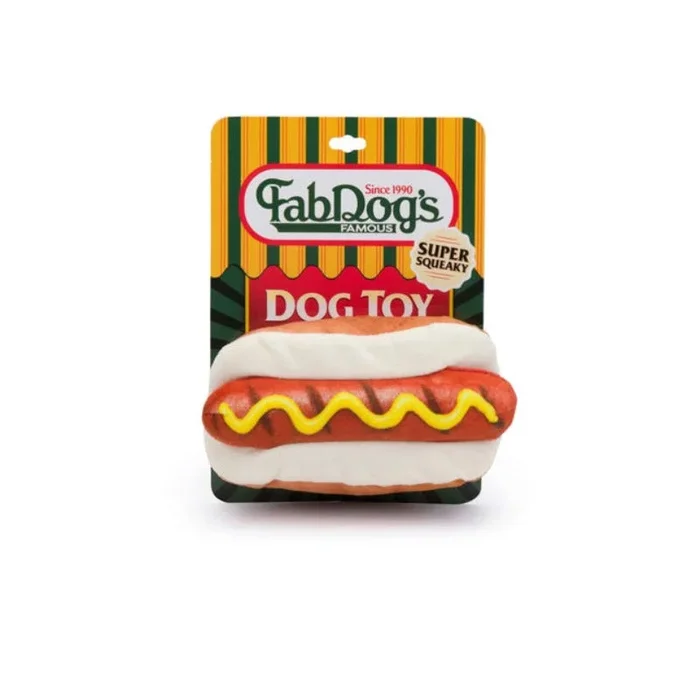 FabDog’s Famous Hot Dog Toy