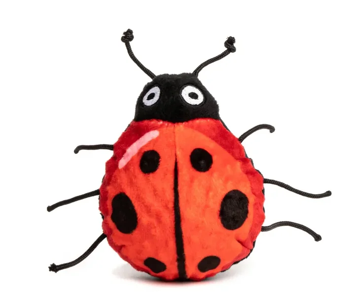FabDog “FabBall LadyBug” Dog Toy