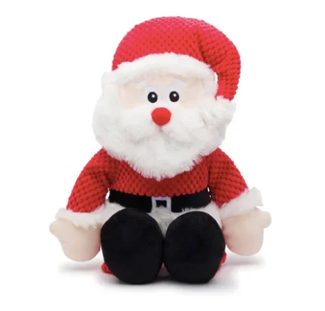 FabDog “Floppies Santa” Plush Dog Toy