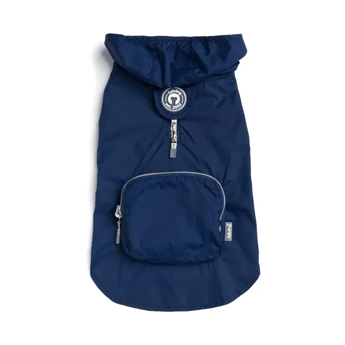 fabdog Dog Raincoat – Navy