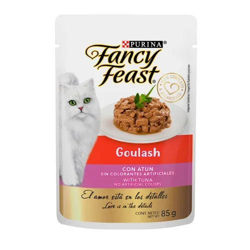 FANCY FEAST POUCH GOULASH ATUN 85 GR