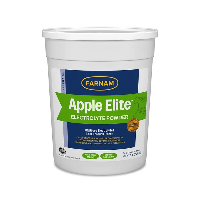Farnam Apple Elite Electrolyte Powder, 40 Day Supply, 5 lbs