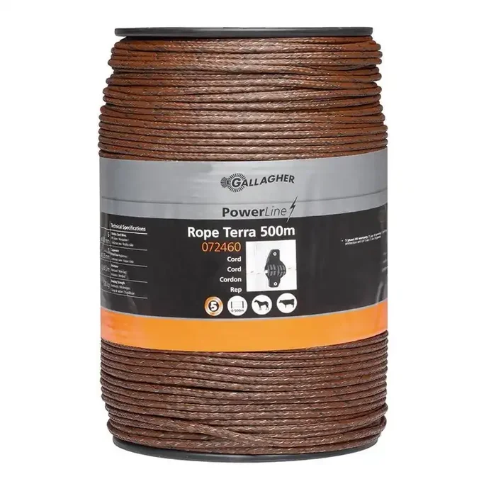 Fence cord Gallagher PowerLine [Size 500 m]