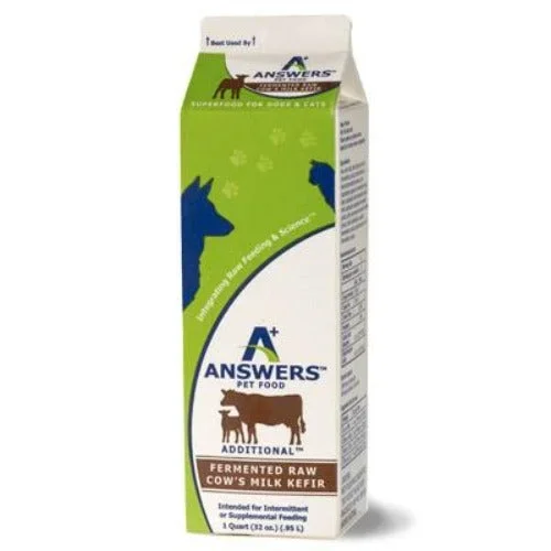 Fermented Raw Cow’s Milk Kefir