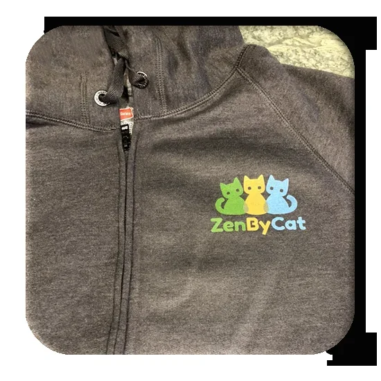 FIP Warrior Sweatshirt w/ZenByCat Logo