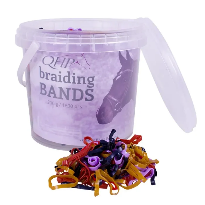 Flat braiding elastics Q-essentials [Size 200 g]