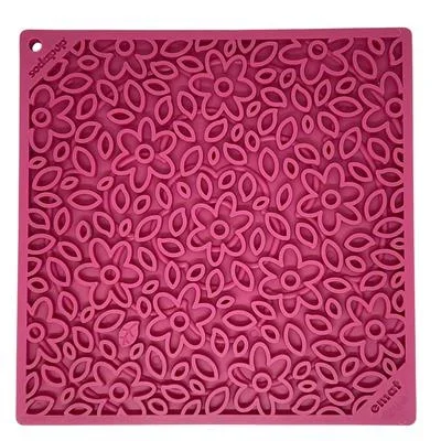 Flower Power Design Enrichment Licking Mat