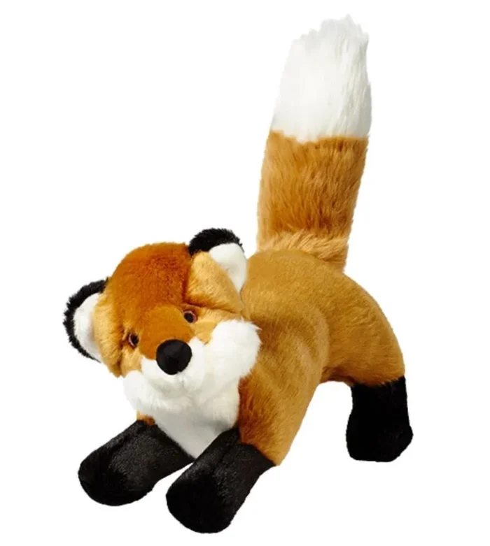 Fluff & Tuff “Hendrix Fox” Squeaky Plush Dog Toy