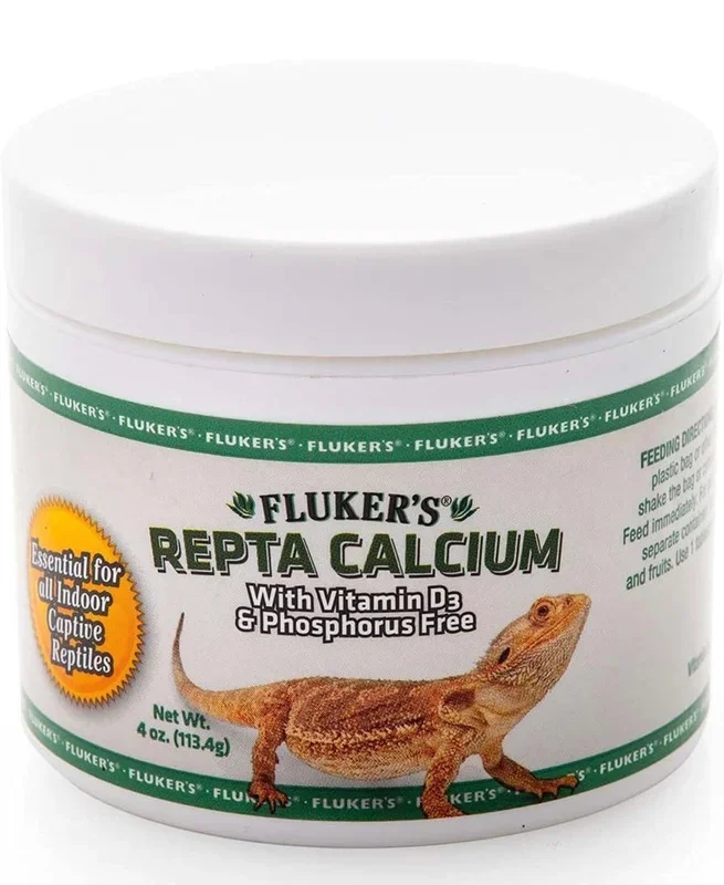 Fluker’s Calcium Reptile Supplement with added Vitamin D3, 4 oz.