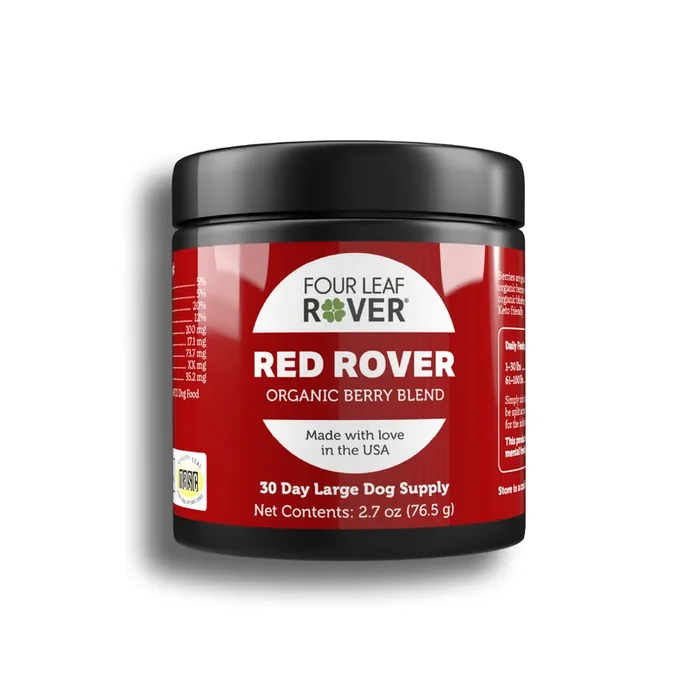 FOUR LEAF ROVER Red Rover – Organic Berry Blend