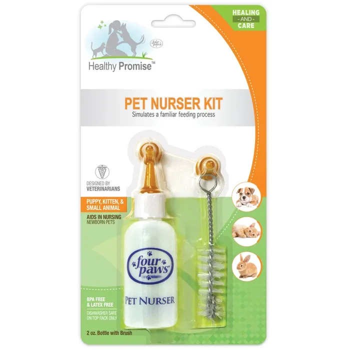 Four Paws Pet Nursing Kit-Bottle & Brush