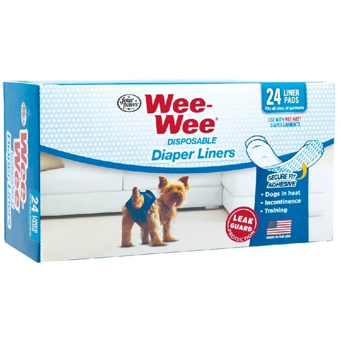 Four Paws Wee-Wee® Disposable Diaper Liners