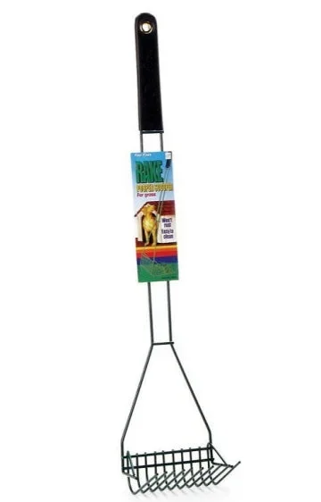 Four Paws Wire Rake Scooper for Grass