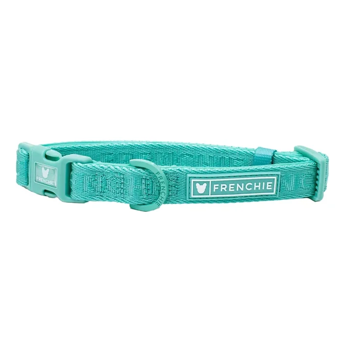 Frenchie Comfort Collar – Aqua