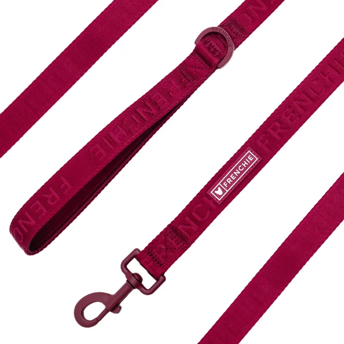 Frenchie Comfort Leash – Ruby