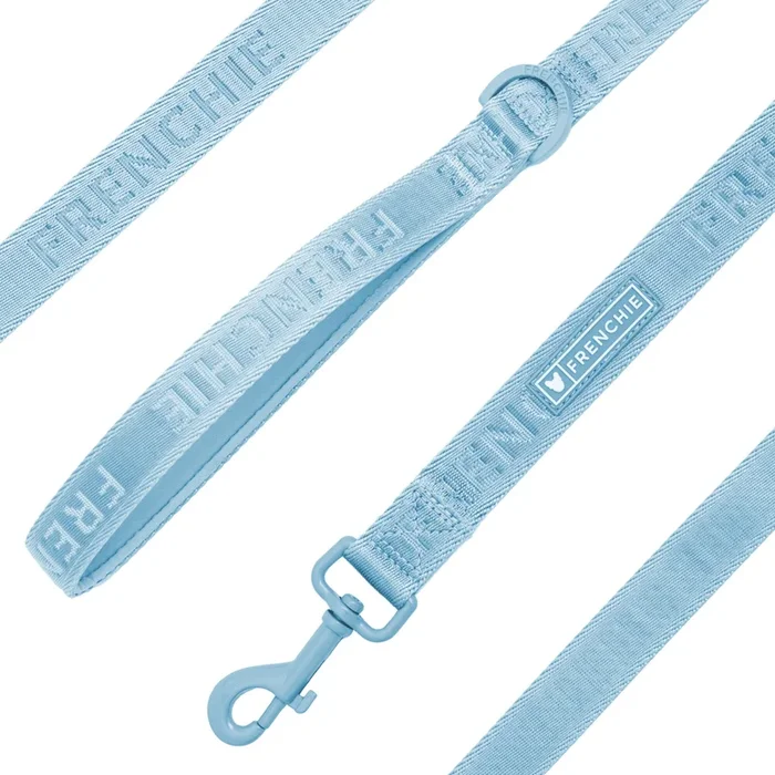 Frenchie Comfort Leash – Sky Blue