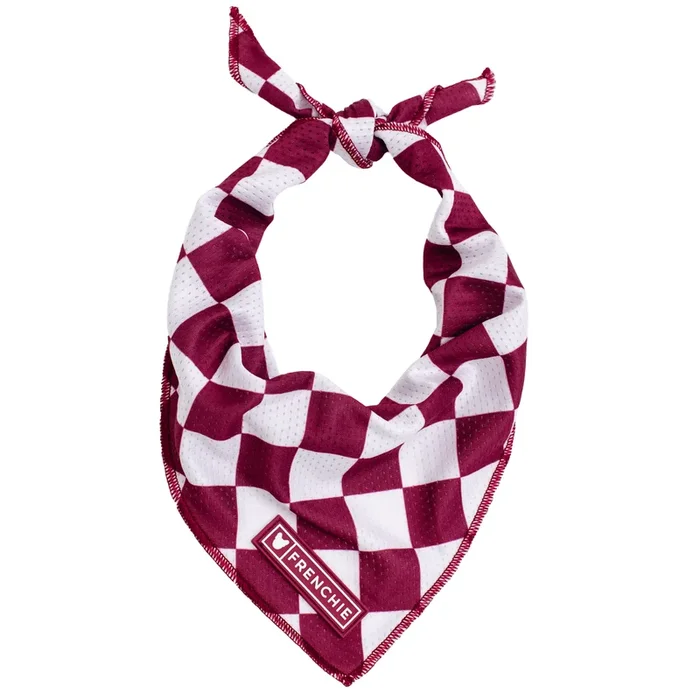 Frenchie Cooling Bandana – Ruby
