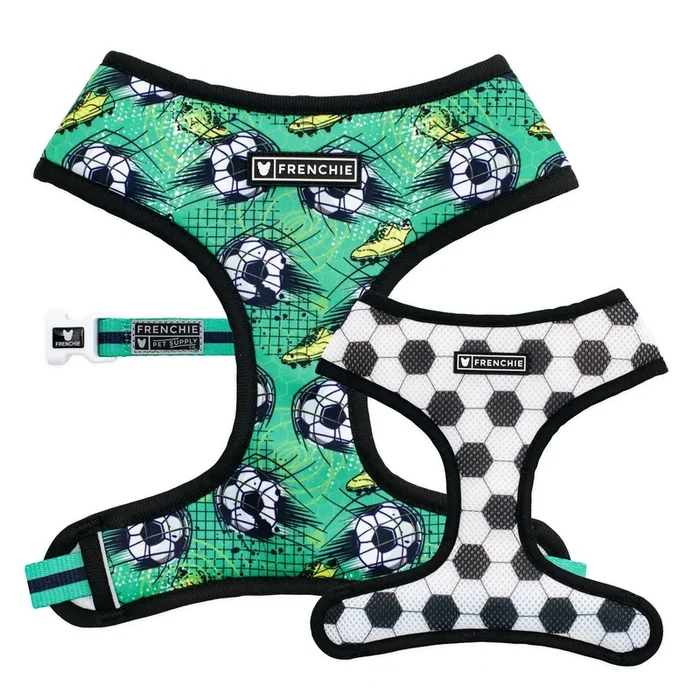 Frenchie Duo Reversible Harness – Soccer
