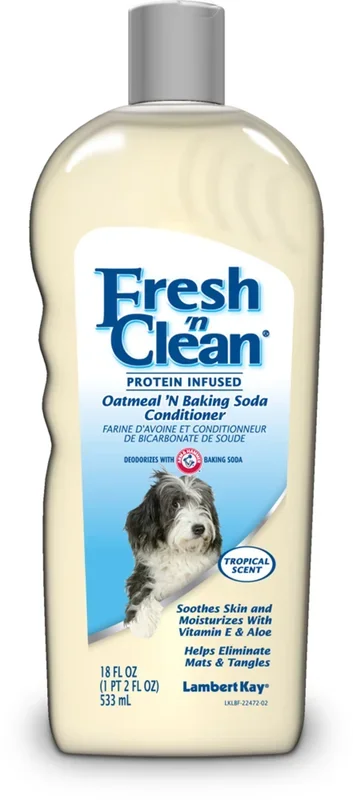 Fresh ’n Clean Tropical Scent Oatmeal ‘n Baking Soda Conditioner for Dogs 18-oz