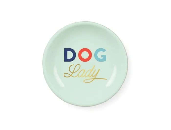 FRINGE STUDIO | Dog Lady Round Tray