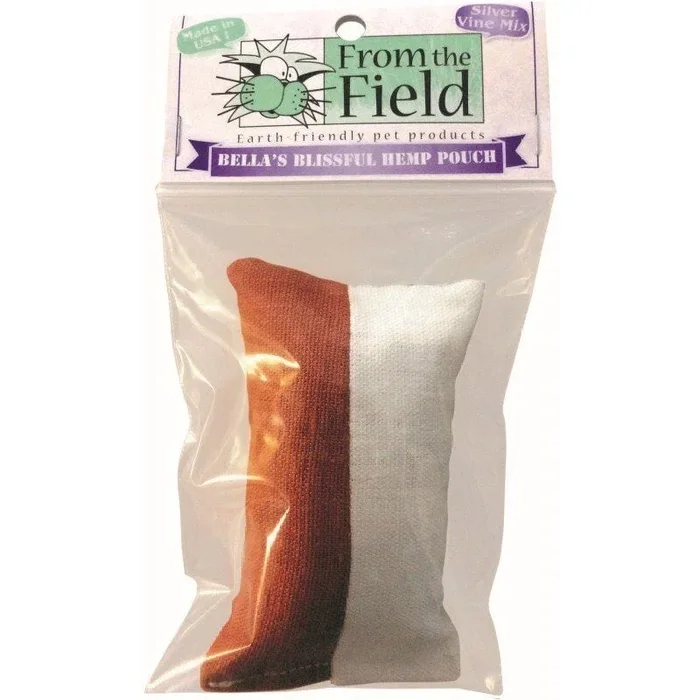 From The Field Bella’s Blissful Hemp Pouch Cat Toy (Assorted Colors)