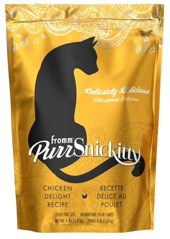 Fromm “Purrsnickity” Dry Cat Food, Chicken Delight Recipe, 4 lb.